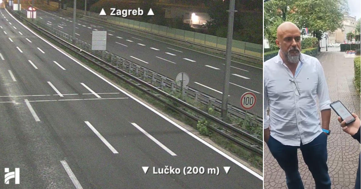 Leon Lučić, autocesta Zagreb-Karlovac