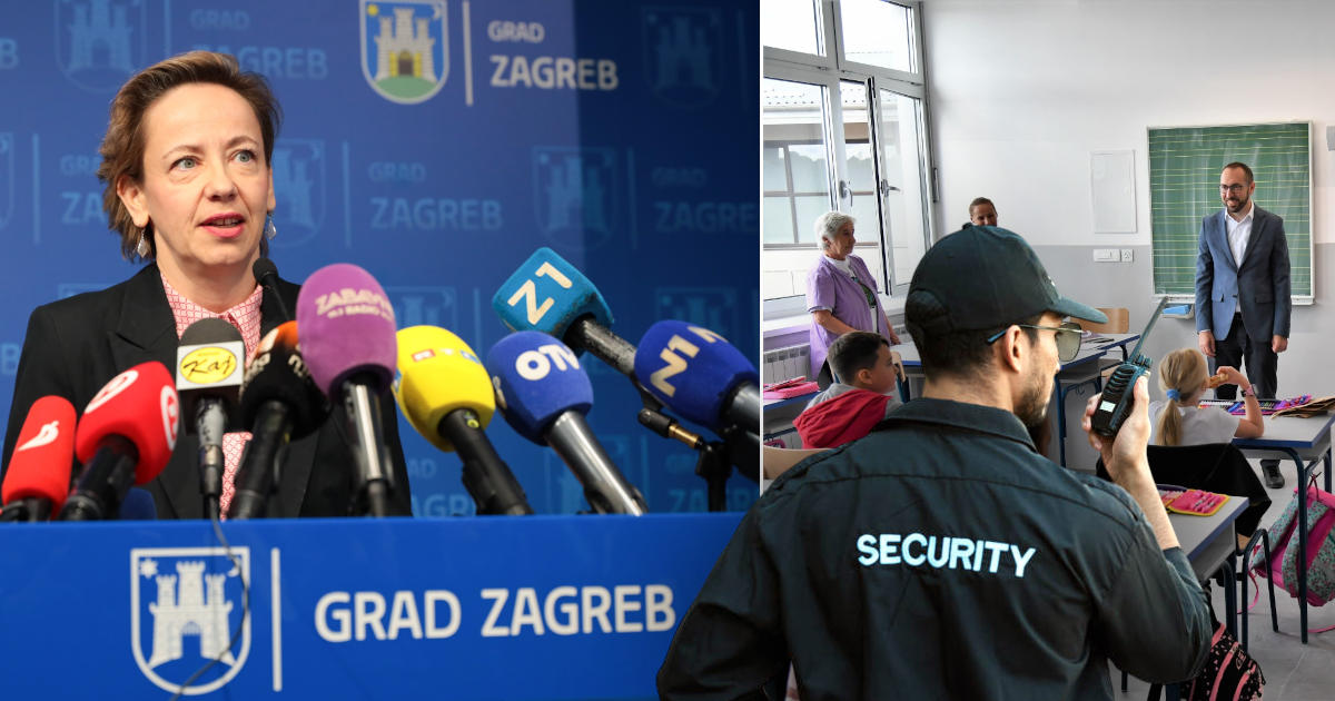 Tomislav Tomašević, Danijela Dolenec, zaštitari u osnovnim školama