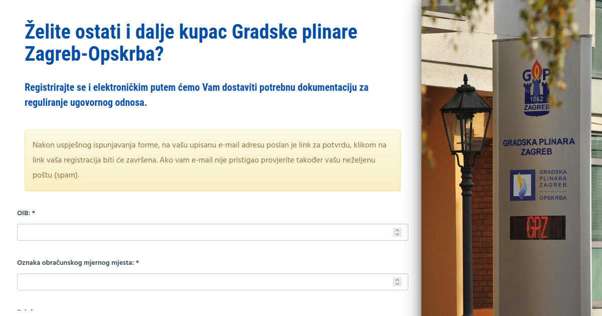 GPZO poziv građanima da ostanu korisnici