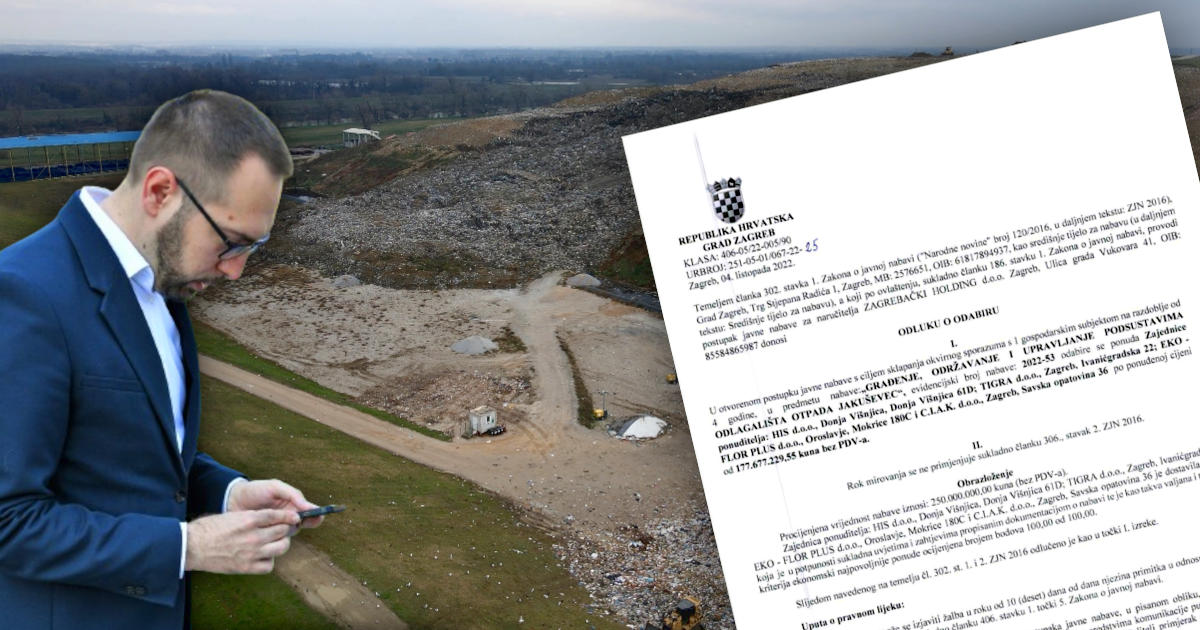 gradonačelnik Tomašević, odron na Jakuševcu