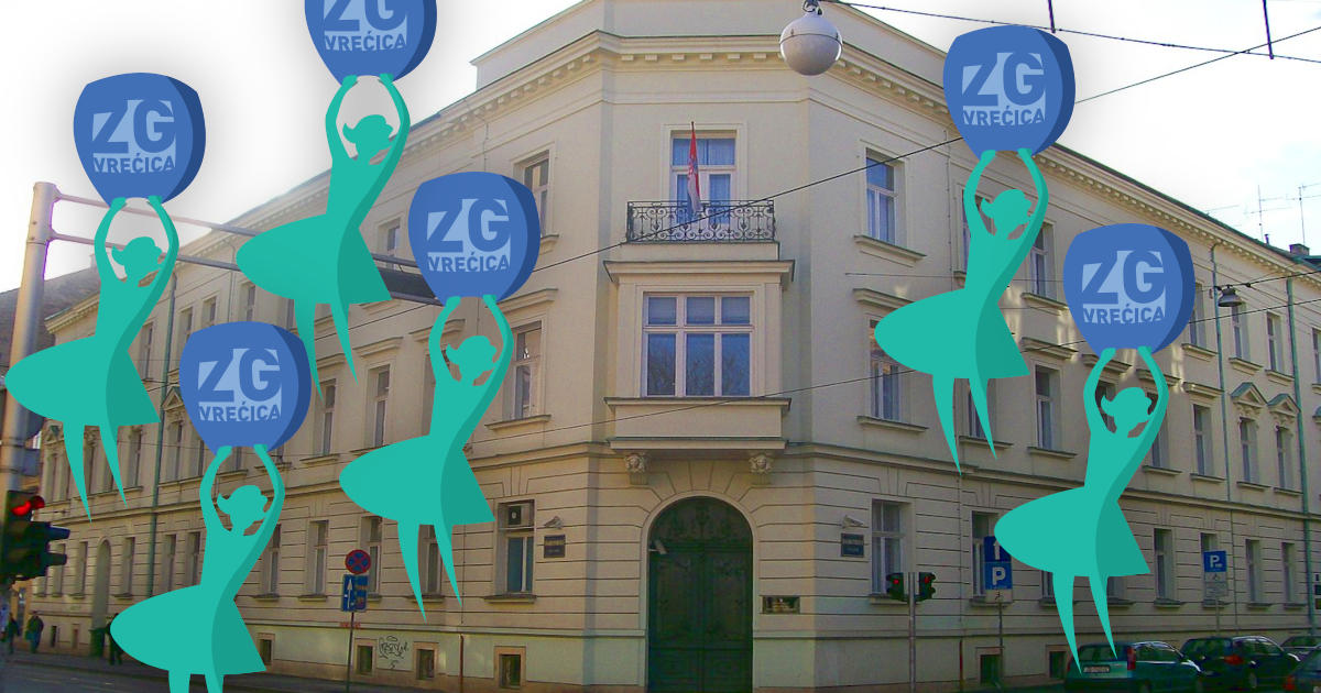 Visoki upravni sud, plave ZG vrećice