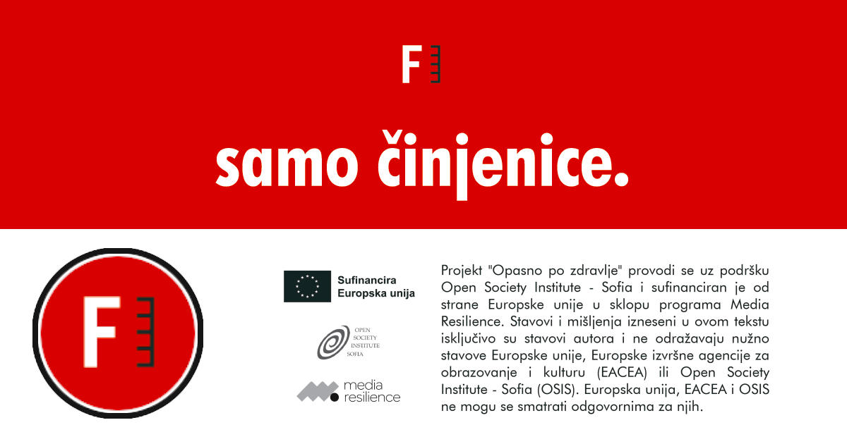 koliko je Faktograf doista neovisan u svom radu, a koliko djeluje pod utjecajem svojih financijera