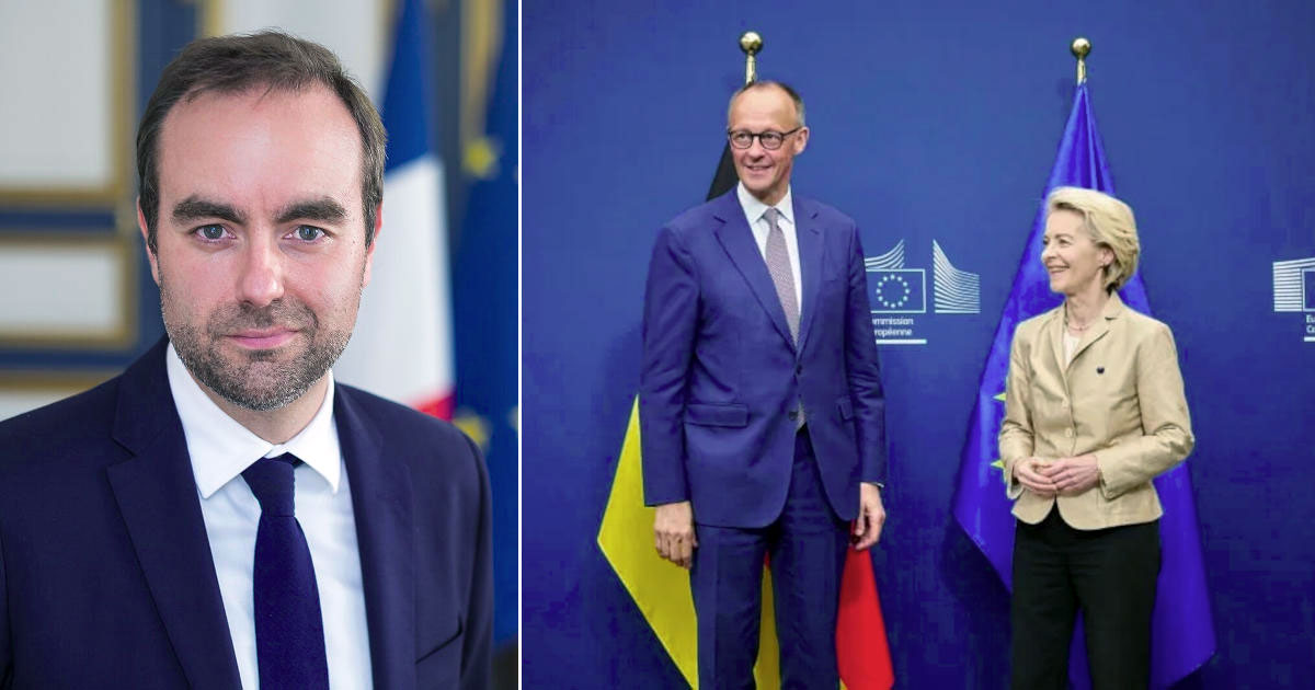 Sébastien Lecornu, Friedrich Merz, Ursula von der Leyen