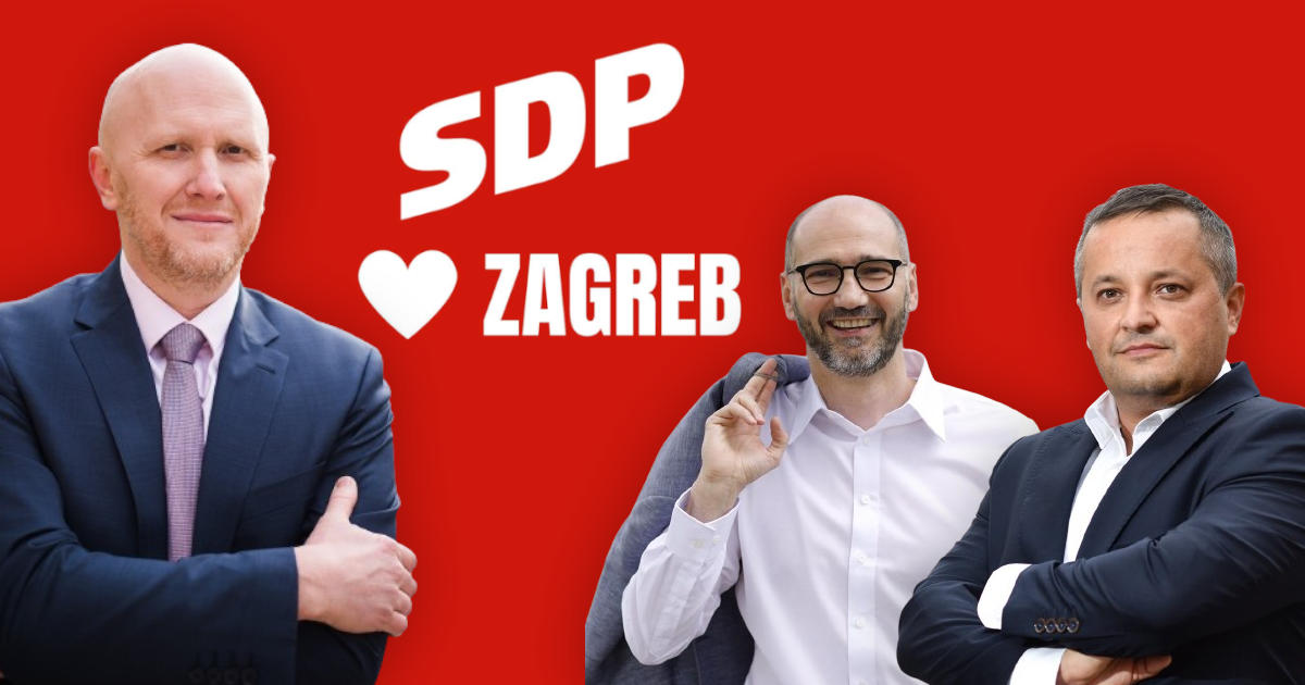 SDP - Renato Petek, Joško Klisović, Branko Kolarić