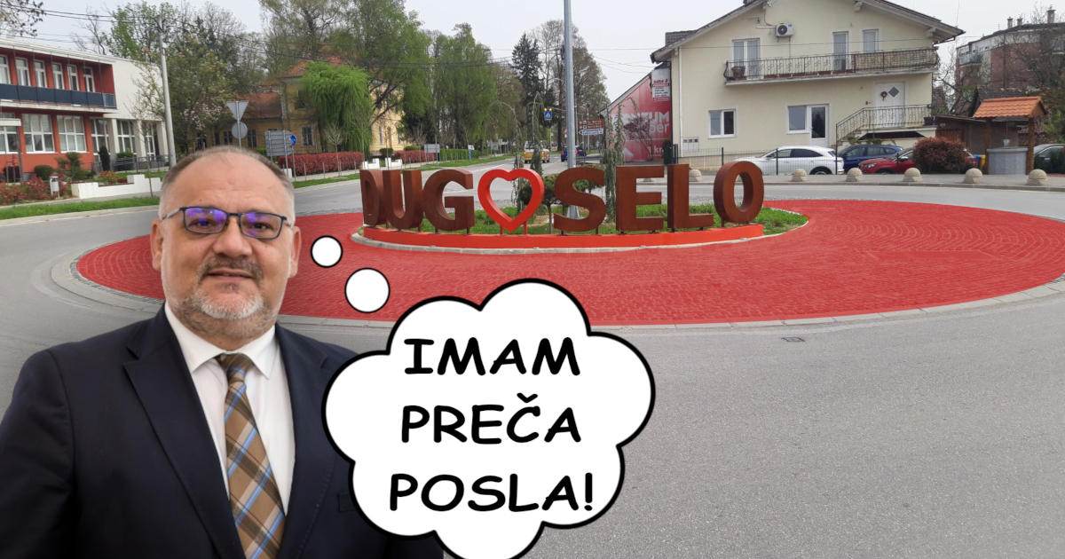 kružni tok na zapadnom ulasku u Dugo Selo