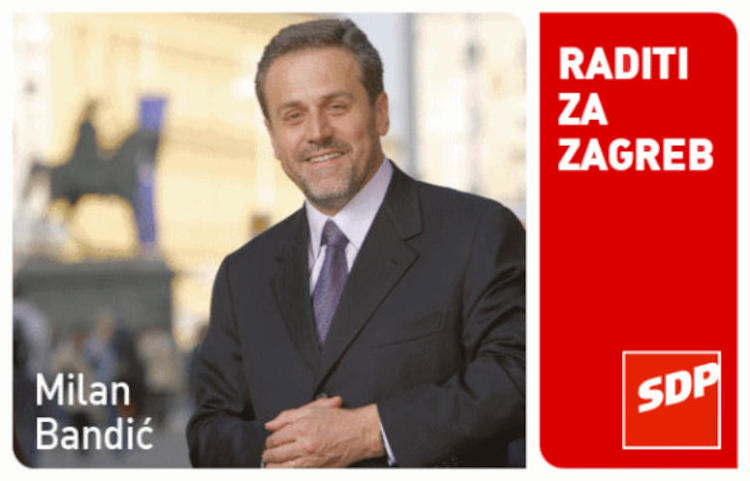 Milan Bandić, SDP
